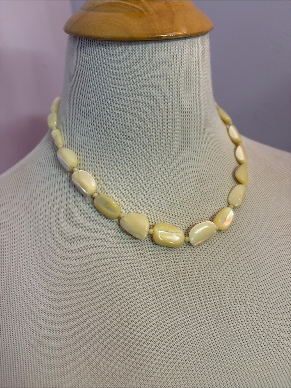 Vintage Shell Choker Necklace